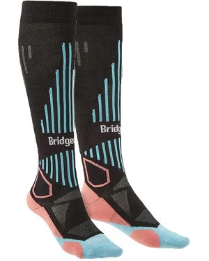 Bridgedale Ladies Performance Lightweight Ski Socks - Black