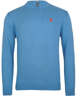 U.S. POLO ASSN. Us Polo Assn Gebreide Trui - Blauw