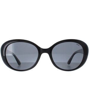 INVU Oval Polarized B2022 - Black