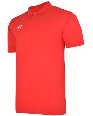 Umbro Essential Polo Shirt (Vermillion/ - Red