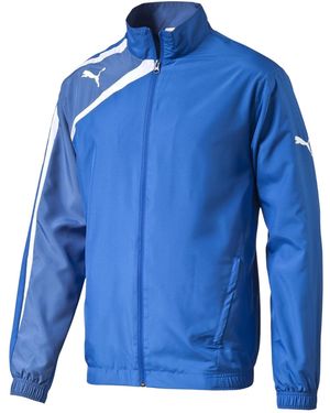 PUMA Spirit Geweven Trainingsjas Voor - Blauw