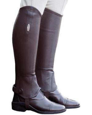 Brogini Adult Vicenza Leather Tall Gaiters - Purple