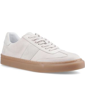 Hush Puppies Riley Suede Trainers - White