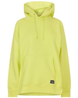 Dickies Herenhoodie Met Capuchon, Relaxte Pasvorm En Trekkoord (Kalk) - Geel