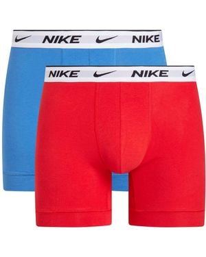 Nike Zwemshort (set Van 2) (rood/blauw)