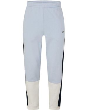 Lacoste Slanke Joggingbroek Voor Met Kleurblokken (Phoenix Rood/Marineblauw)