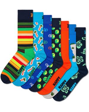Happy Socks Kousen - Blauw