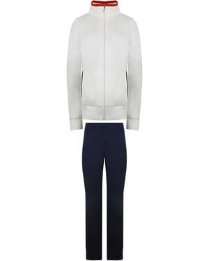 Champion Plain Tracksuit Cotton - White