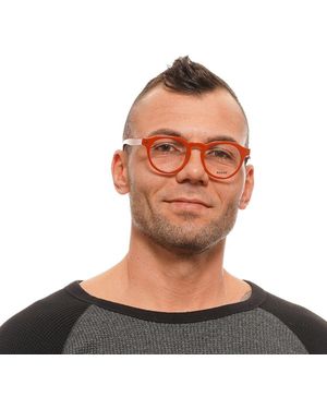 Bally By3012j Ronde Zonnebril - Blauw