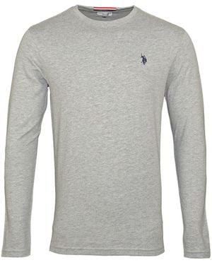 U.S. POLO ASSN. Us Polo Assn Lange Mouw - Grijs