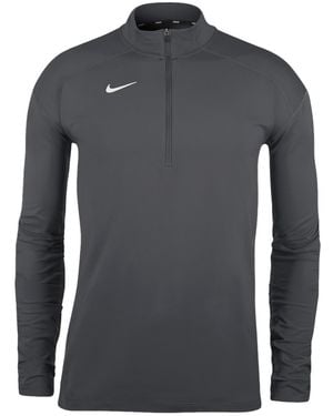 Nike Dry Element Trechterhals Hardlooptop (Antraciet) - Grijs
