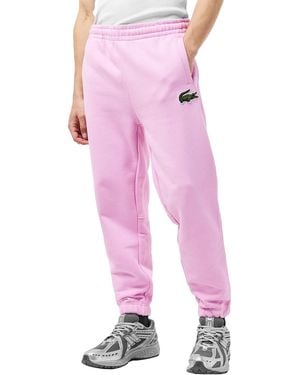 Lacoste Joggingbroek Katoenmix - Roze