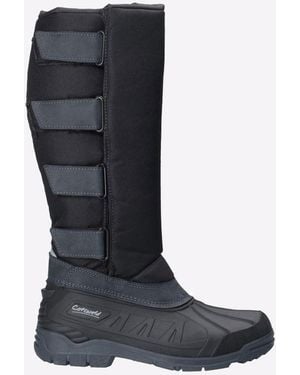 Cotswold Kemble Short Wellington Boot - Black