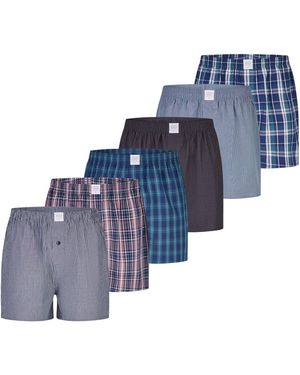 M&G 1 Mannen Bokser Classics - Blauw