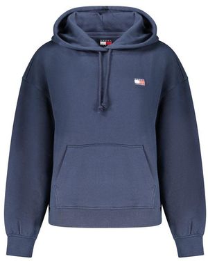 Tommy Hilfiger Relaxed Fit Pullover Hoodie - Blue