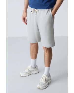 TOMMY LIFE Cotton-Blend Sweat Shorts - Blue