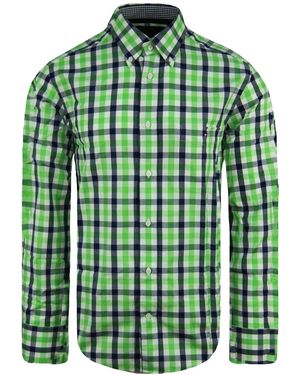 Eden Park Regular Oxford Shirt - Green
