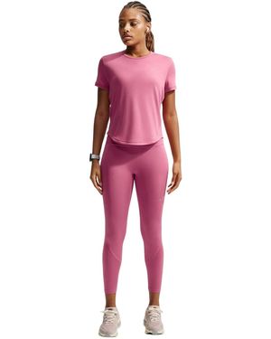 Nike Swoosh Dri-Fit-Shirt Voor (Pioenroos) - Rood