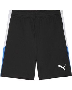 PUMA Voetbalshorts Voor – Individualliga Wit) - Zwart