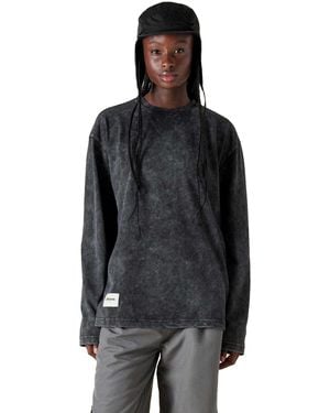 Mizuno Sportstyle T-shirt Met Lange Mouwen (zwart)
