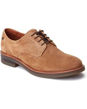 Base London Mawley Leather Ginger Oxford Shoes - Brown