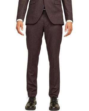 Jack & Jones Jack And Jones Solaris Formele Broek Met Rechte Pijpen En Slank Model - Grijs