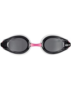 Arena Tracks Zwembril Volwassenen (wit/rook/fuchsia) - Bruin
