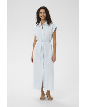 Saint Tropez Jurk Elmikosz Jurk Loose Fit - Wit