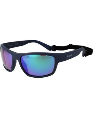 Polaroid Blue Plastic Sunglasses