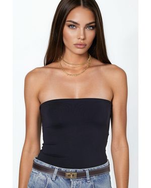 Busem Bandeau Crop Top - Blue