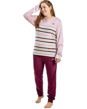 Munich Long Sleeve Winter Pyjamas Mudp0400 - Red