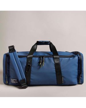 Ted Baker Accessories Hyke Rubberished Holdall Bag - Blue