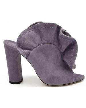 Jimmy Choo Haile 100 Muiltjes Paars