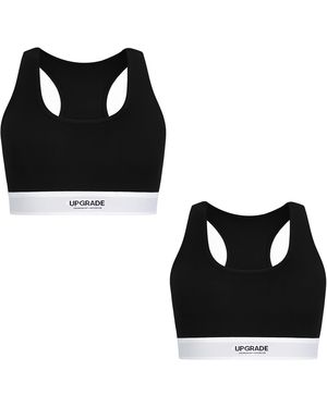 Castore 2-Pack Logo Sports Bra - Black