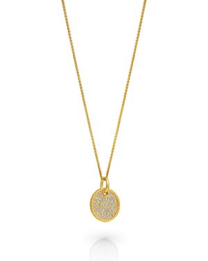 Orphelia 'Bella' 925 Sterling Chain With Pendant - Metallic