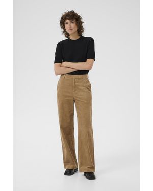 Part Two Casual Broek Clarissepw Casual Broek Classic Fit - Bruin