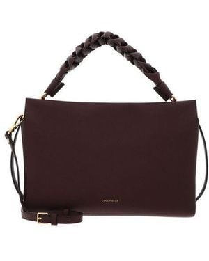 Coccinelle Clutch Tas Bessen/Winter Roos - Paars