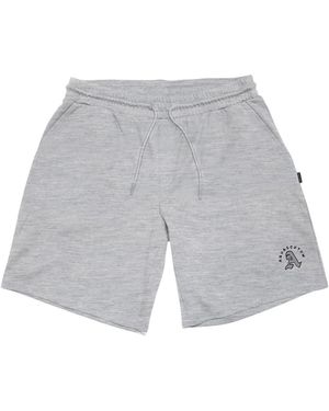 Aquascutum Fleece Shorts Cotton - Grey