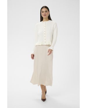 Kaffe Vest Kaemma Vest Regular Fit - Naturel