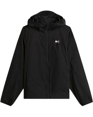 Tommy Hilfiger Logo Full Zip Hoodie - Zwart