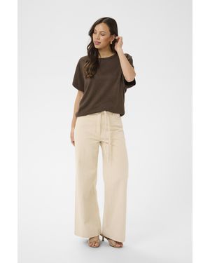 Saint Tropez Pullover Milasz Pullover Casual Fit - Naturel
