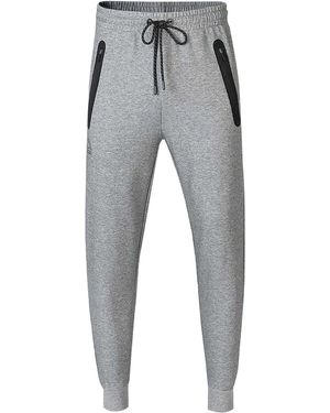 Kappa Polycotton Logo Joggingbroek (Grijze Mergel) - Grijs