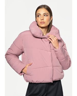 Wittchen Oversized Gewatteerde Jas Dusty Dusty Polyester - Roze