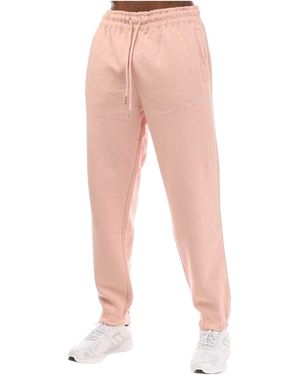 Hype Joggers Met Rechte Pijpen Voor - Roze