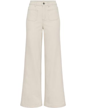 Kaffe Jeans Kabrook Jeans Regular Fit - Wit