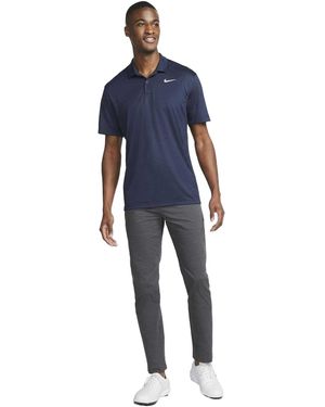 Nike Victory Dri-Fit Golf Poloshirt (Marine, Wit) - Blauw