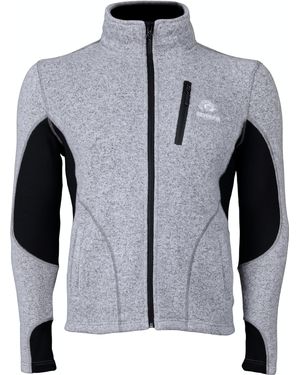 GUGGEN Mountain Fusion Fleece Jacket Wandeljack - Grijs