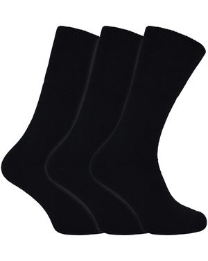 THMO Bamboo Thermal Socks For Winter - Black