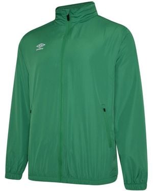 Umbro Club Essential Light Waterproof Jacket - Green