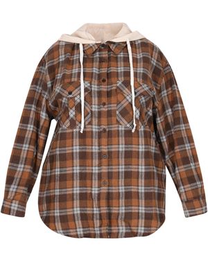 myMo Plussize Jasje Vrouwen - Bruin